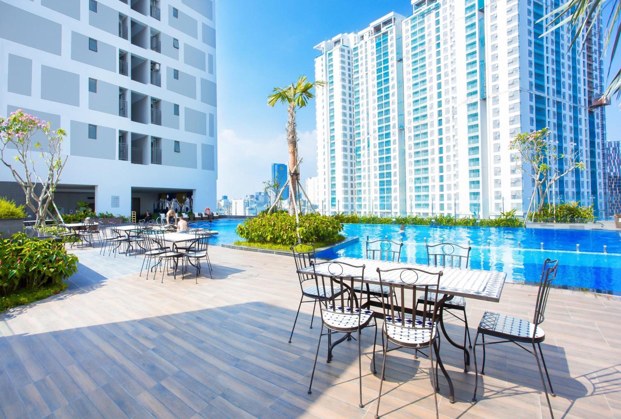 Aloha Saigon Apartment - Rivergate Residence Ciudad Ho Chi Minh  Exterior foto