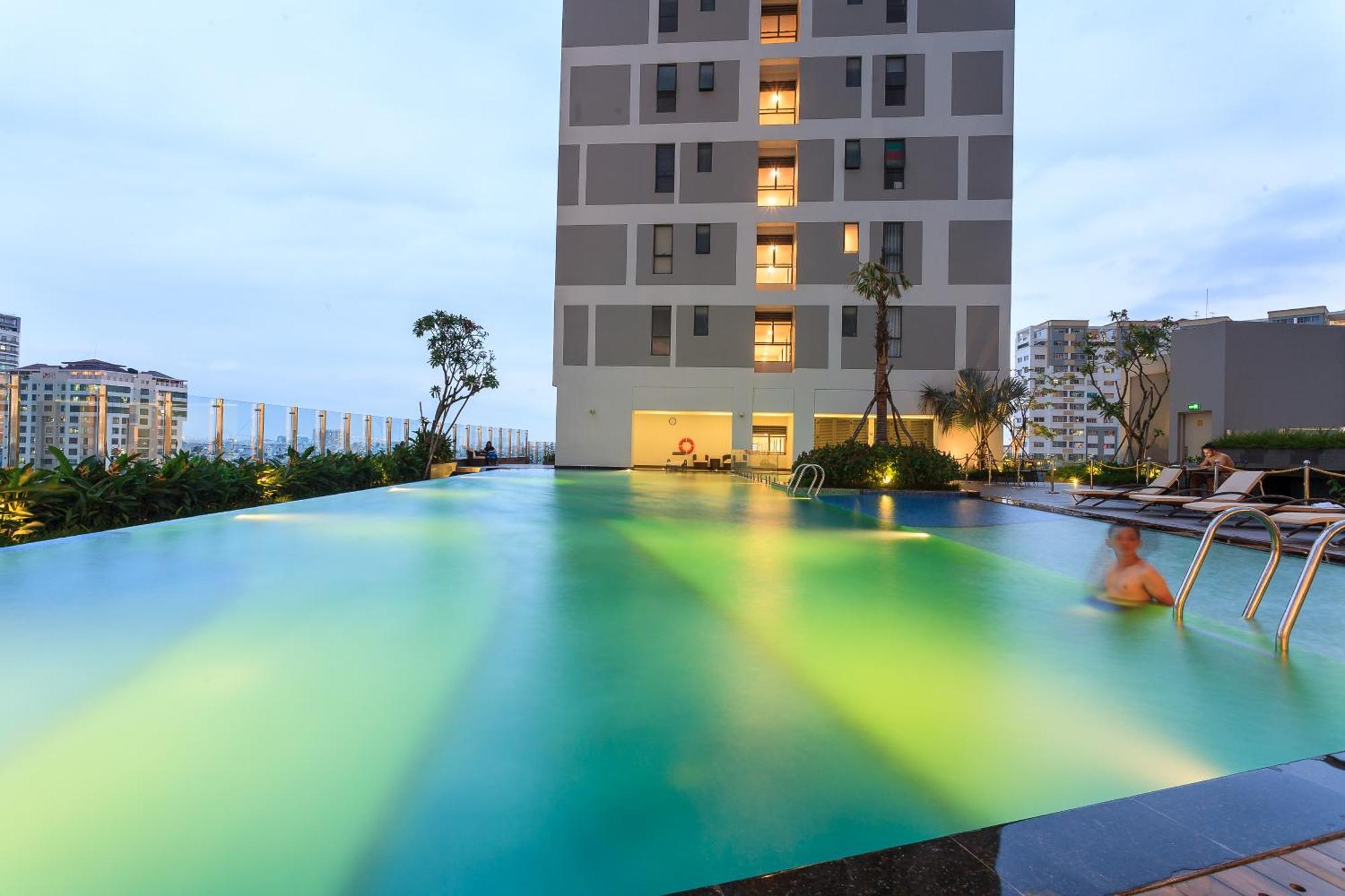 Aloha Saigon Apartment - Rivergate Residence Ciudad Ho Chi Minh  Exterior foto